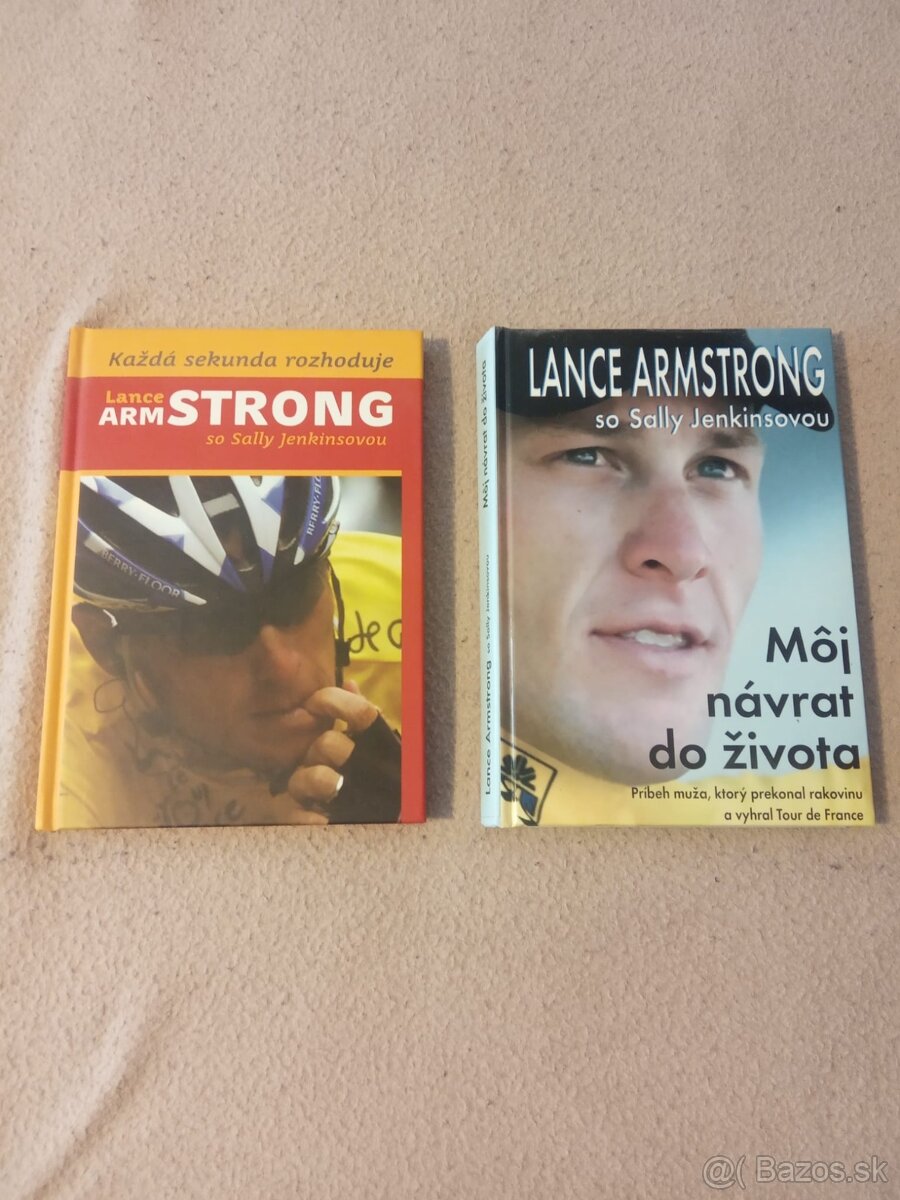 Prečítané knihy Lance Armstrong