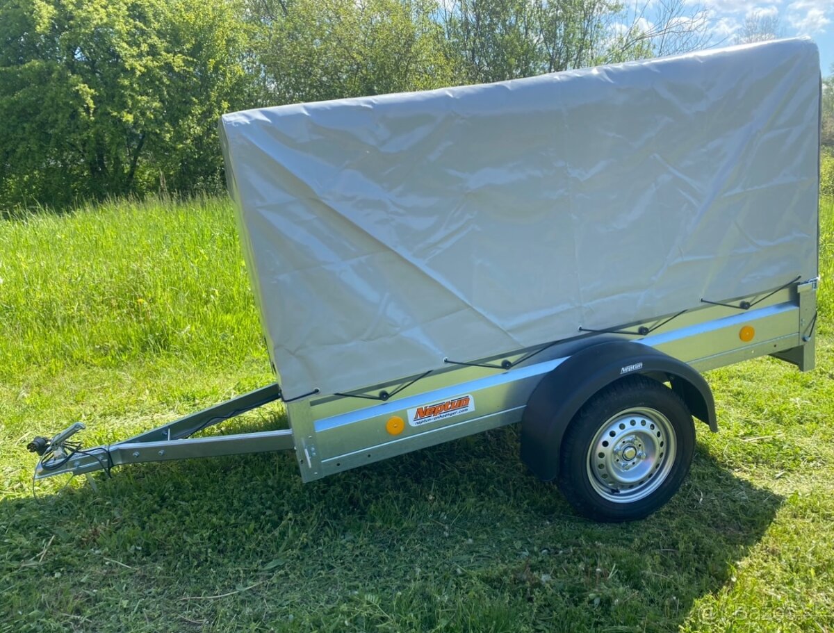 Prívesný vozik, prenájom - do 750kg, prip. prevoz materialu