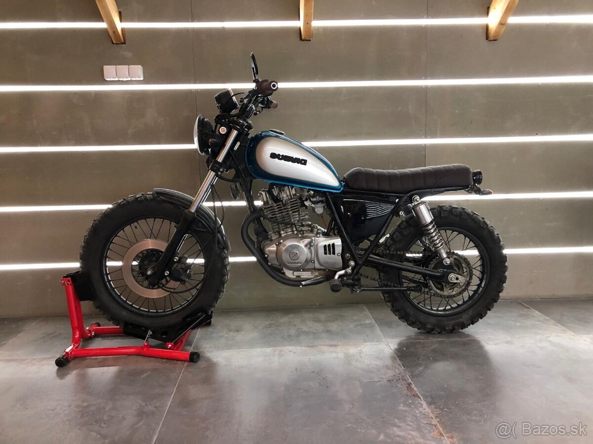 Suzuki GN 250 Scrambler – štýlový unikát na zákazku