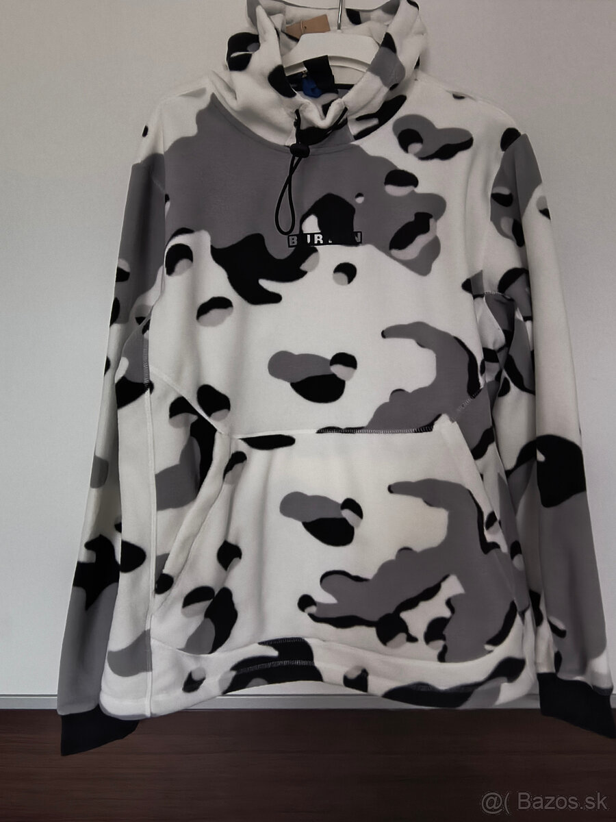 Burton | Cinder Hoodie Fleece | pánska mikina kapucň | L | 7