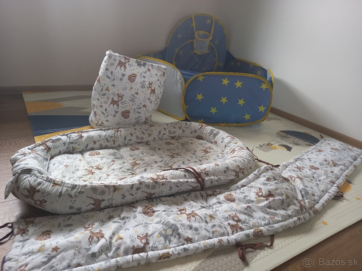 Detske Hniezdo,mantinel,kôš na hracky
