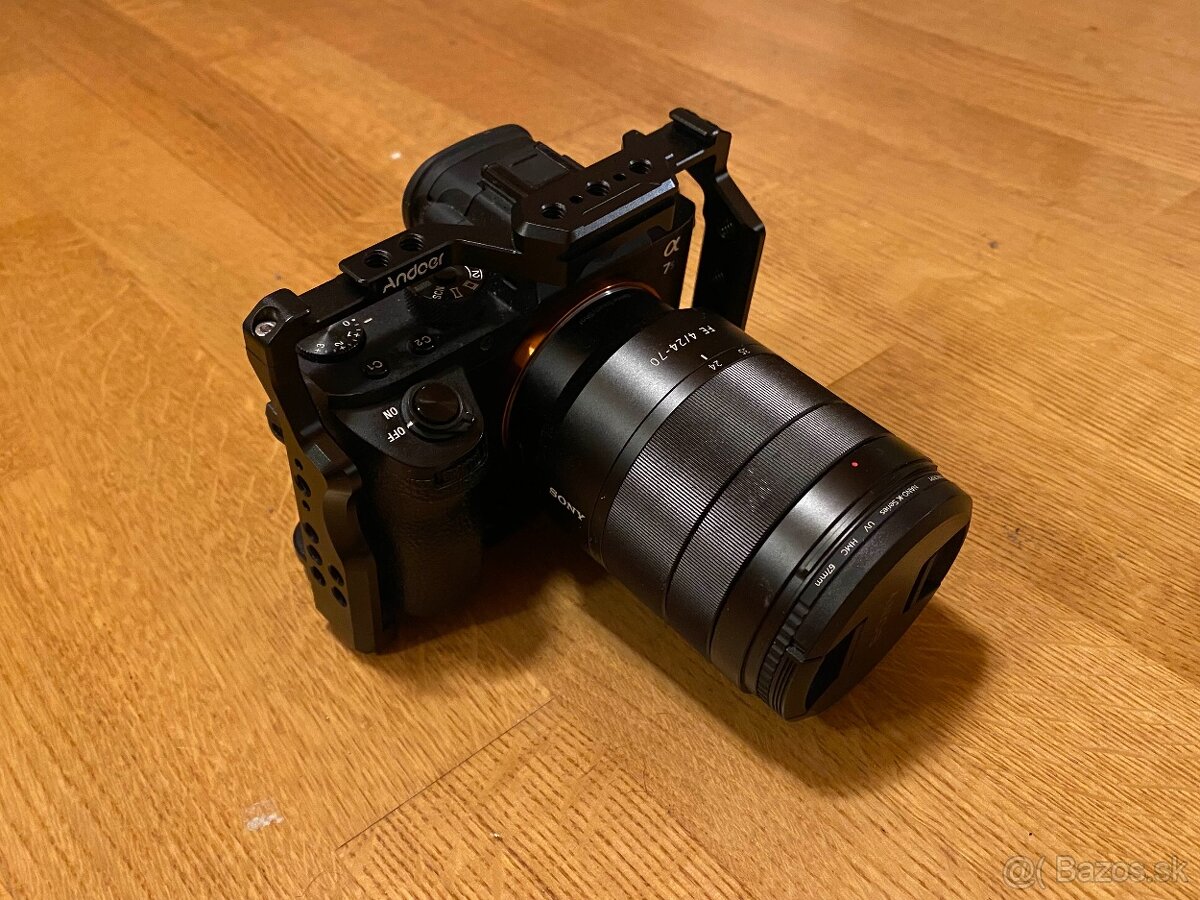 Sony A7S II + Sony FE 24-70mm f/4 ZA OSS + príslušenstvo