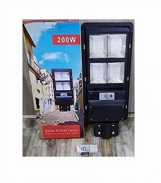 Solárne svetlo LED lampa 200W