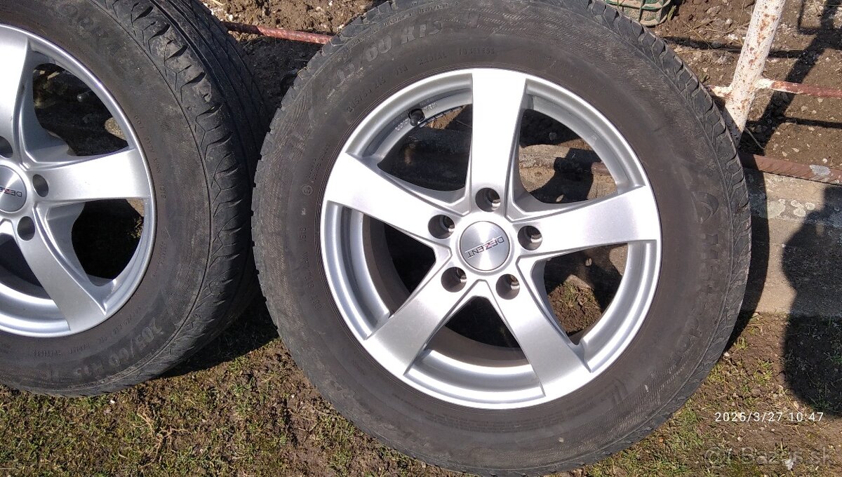 Alu disky Dezent r15