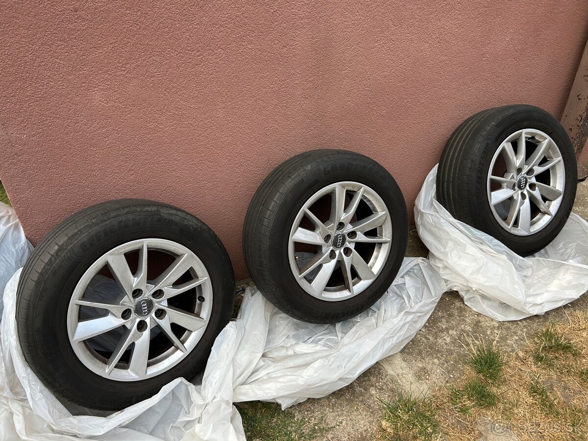 Kolesa na diskoch Audi