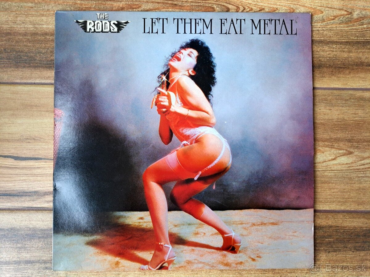 Lp THE RODS - Let Them Eat Metal