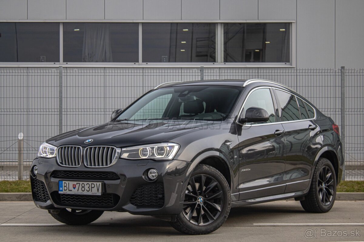 BMW X4 3.0 diesel, 190 kw (258 koní) xDrive M (odpočet DPH)