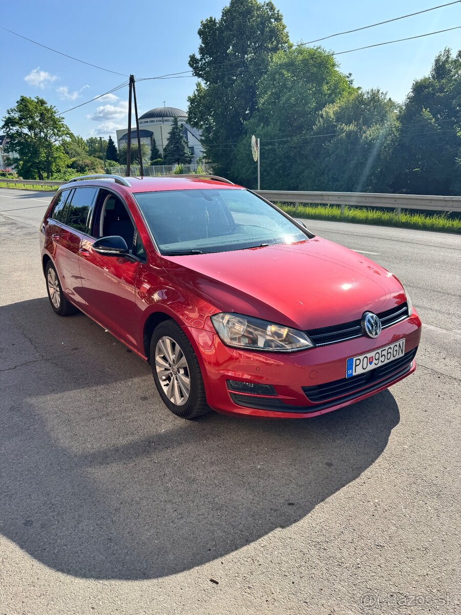Predám VW Golf 7 Variant 1.6 TDI BlueMotion (77 kW)