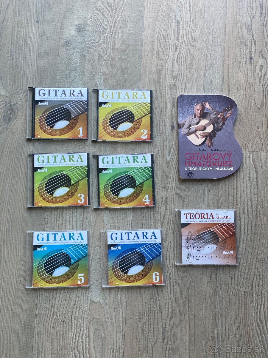 Darujem CD - výukový program hry na gitare