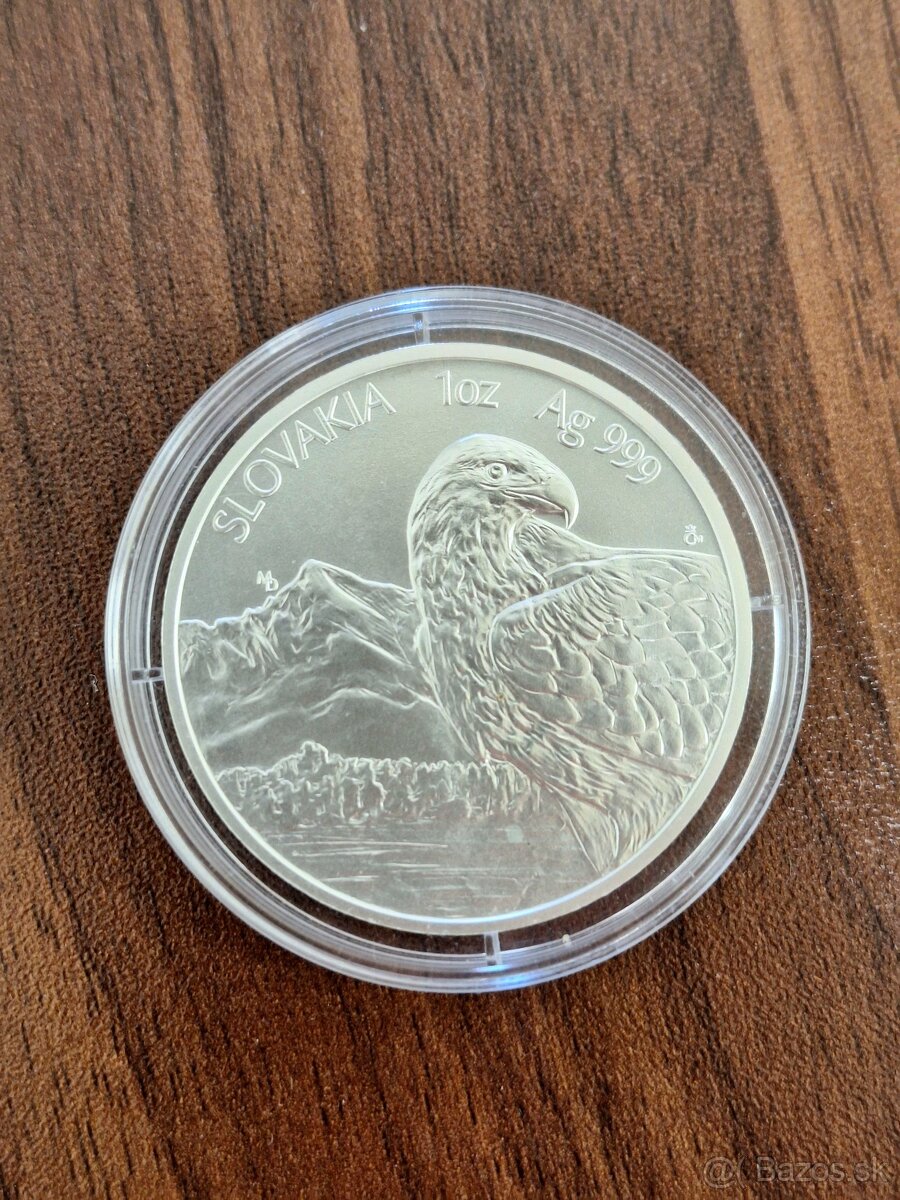 Slovakia 1oz Ag 999 2021 Niue Island