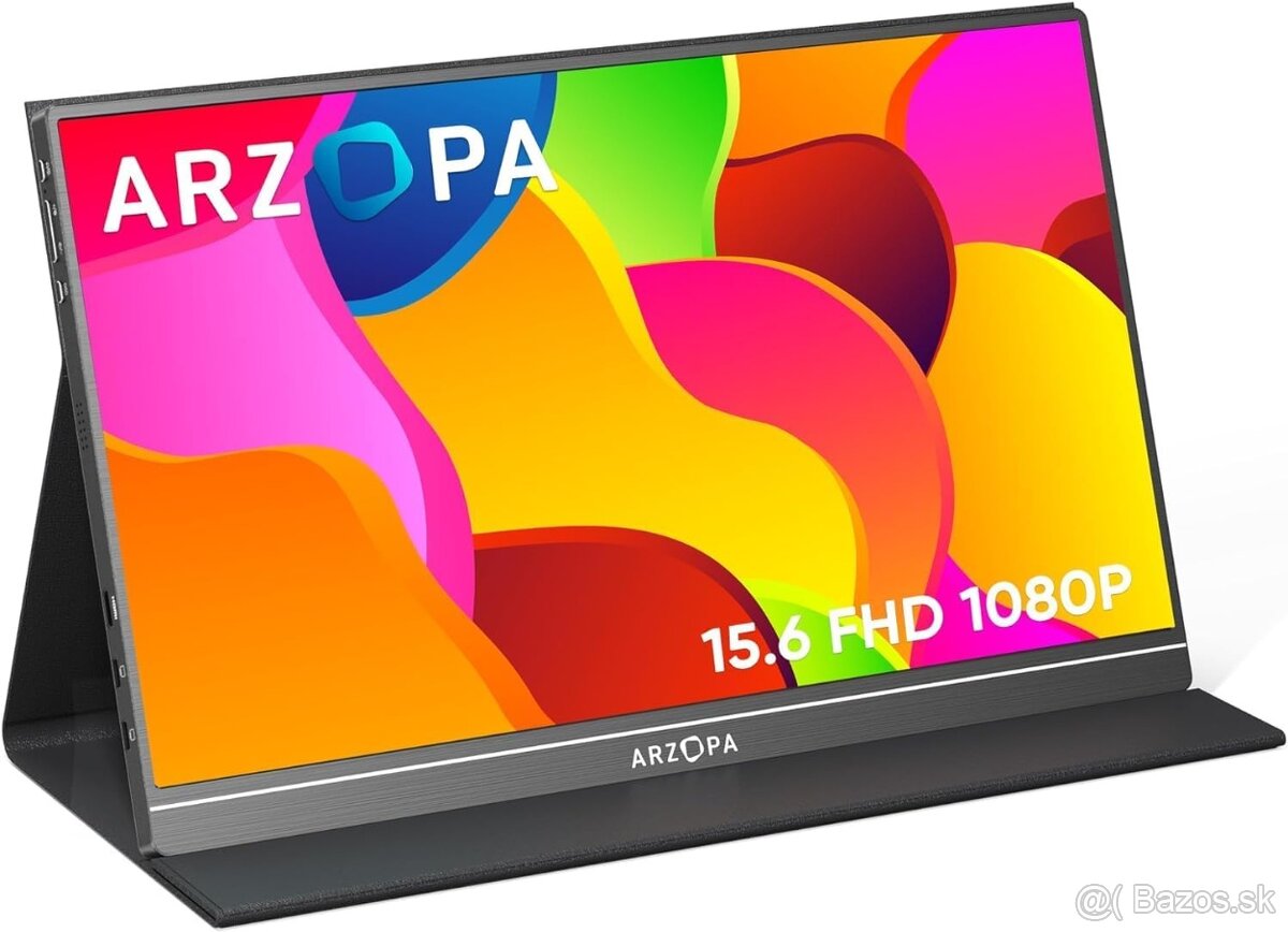 ARZOPA S1 Table Portable Monitor, 15.6'' FHD IPS USB-C