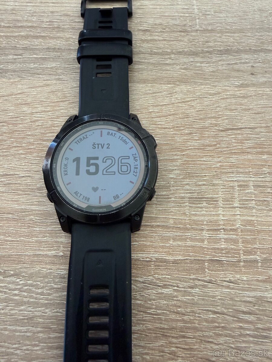 Predám Garmin Fenix 7X sapphire solar titanium