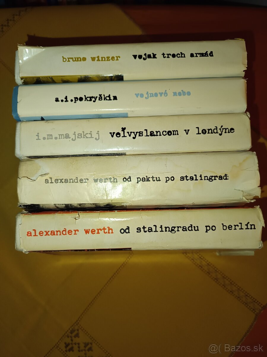 Predám knihy z 2 sv vojny