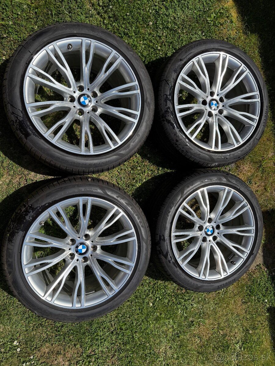 Predám Alu disky+pneu BMW X5,X6 r20