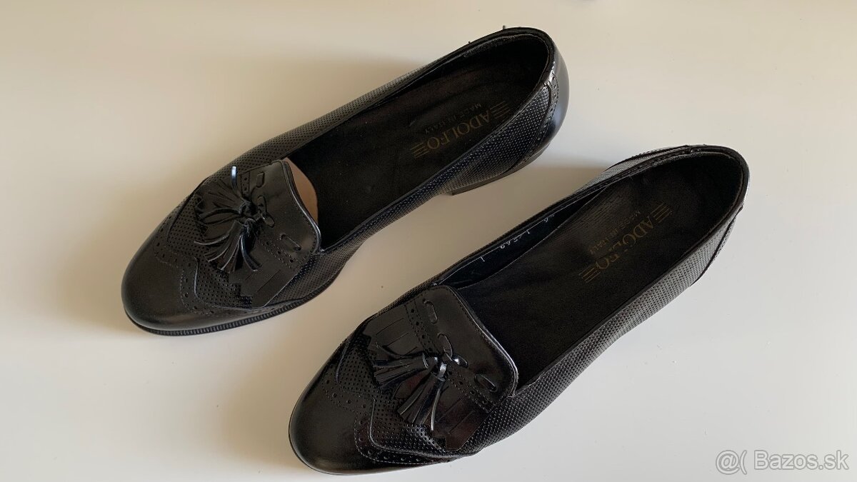 Panske kozene mokasiny | loafers Adolfo