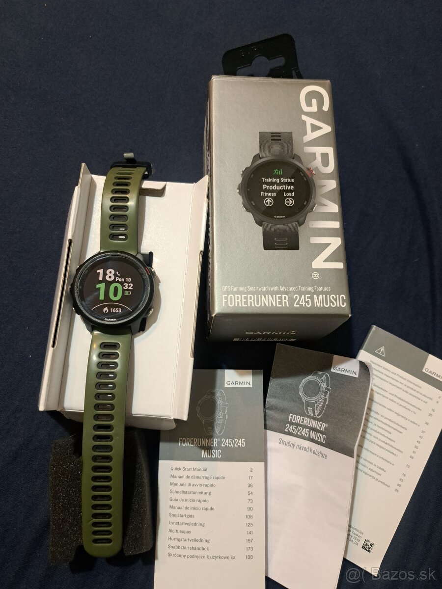 Predám Garmin Forerunner 245 music