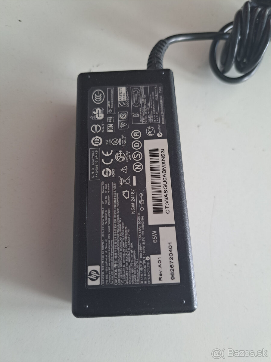 Zdroje adaptéry na notebooky jeden kus 10€