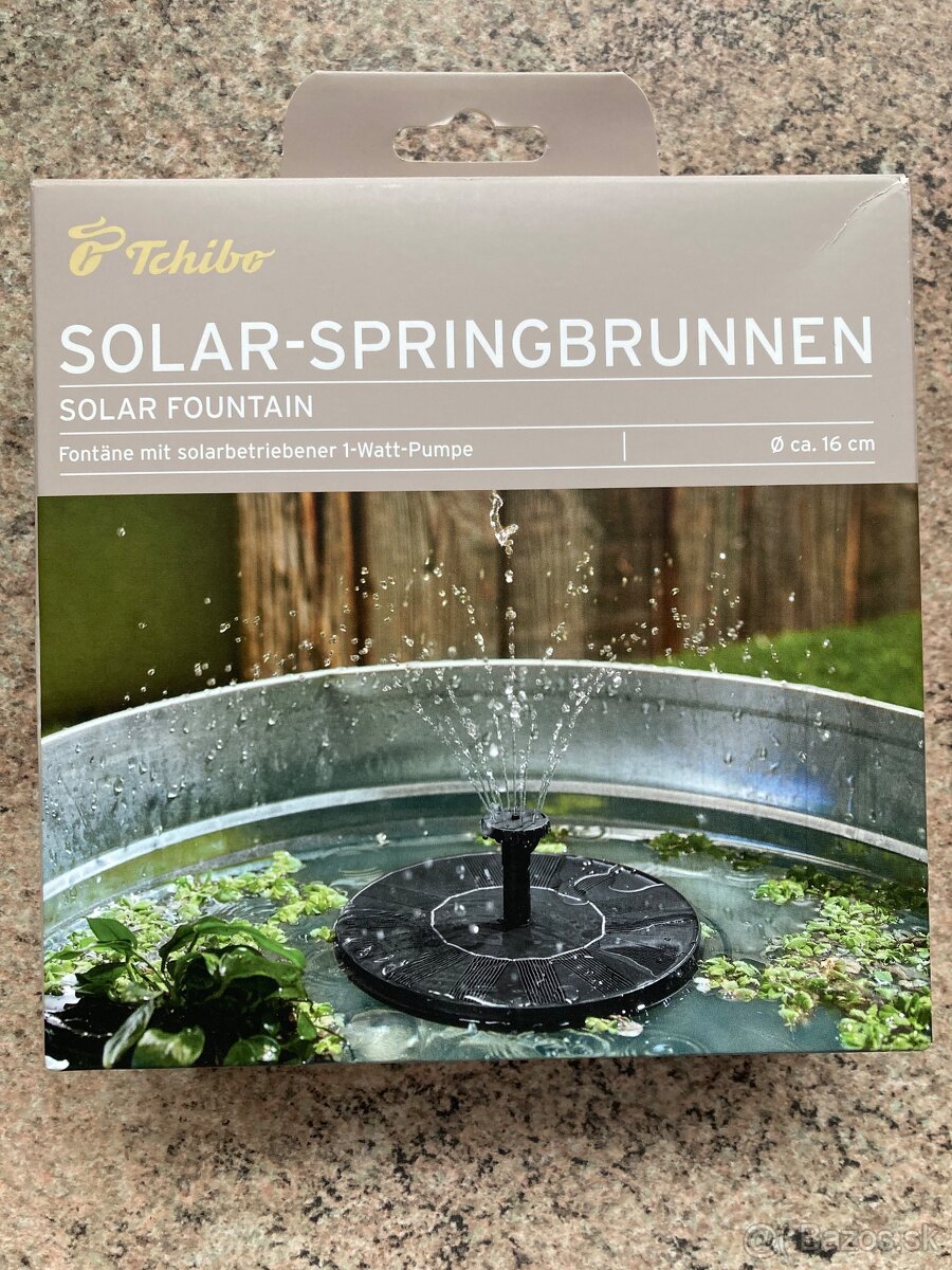 Predám solárnu fontánu