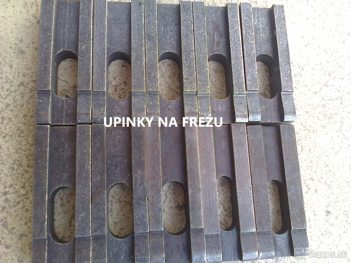 Upínacie upinky - príslušenstvo na frézu.