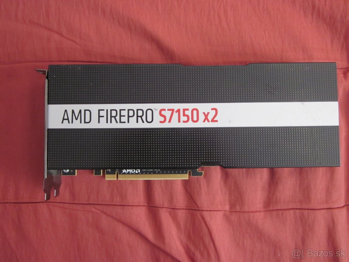 Profi grafika AMD FirePro S7150 x2 16GB GDDR5X