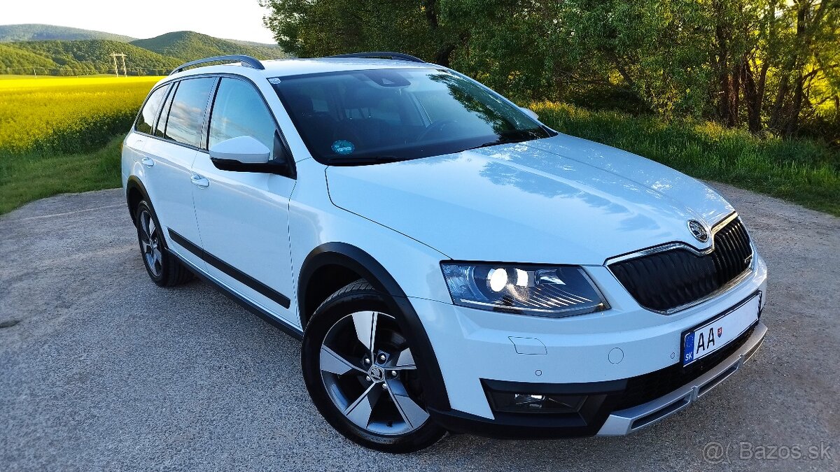 Škoda Octavia Combi SCOUT 2.0TDI ,,110kw. 4x4,