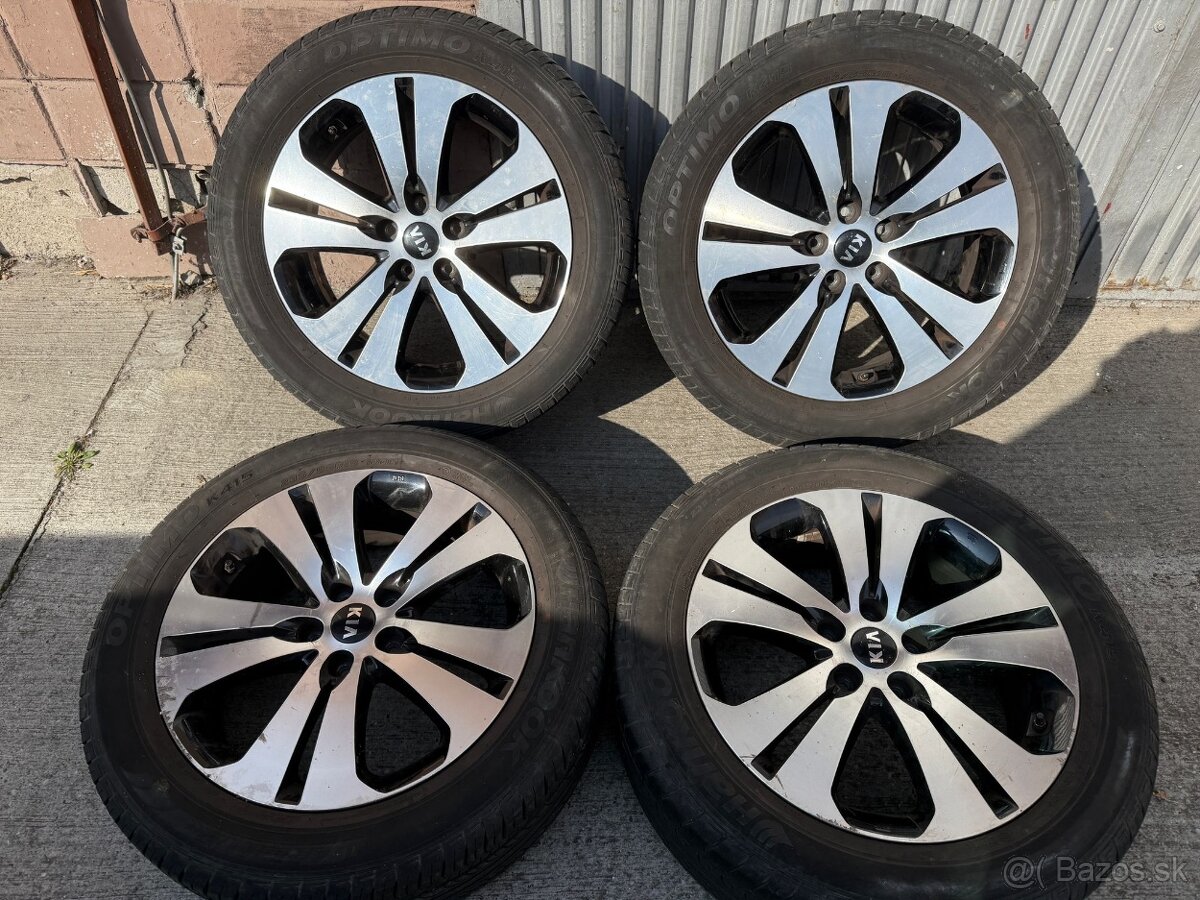 18" Elektrony KIA 5x114,3 s letnymi pneu 235/55R18