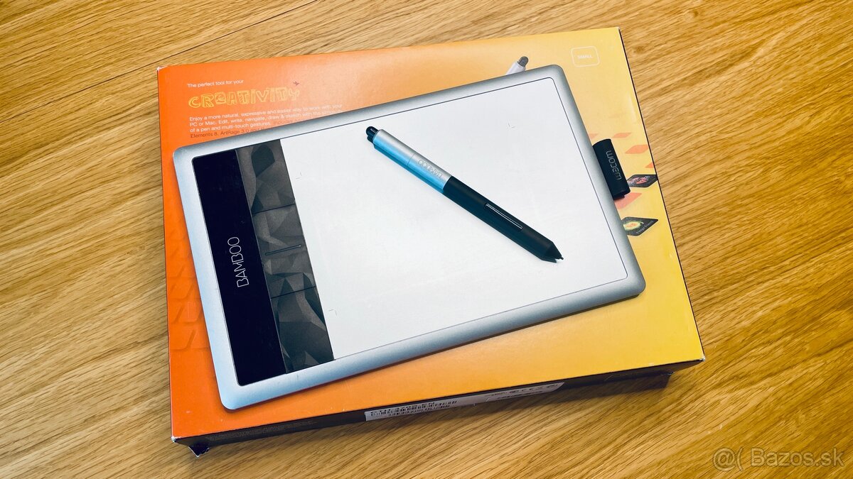 Graficky tablet Wacoom Bamboo FUN Pen & Touch Small