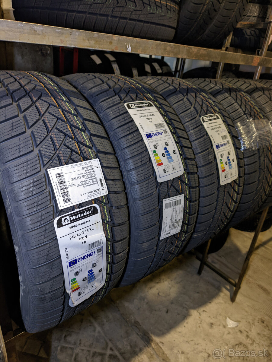 Zimné pneumatiky 245/45 R18 Matador DOT2224