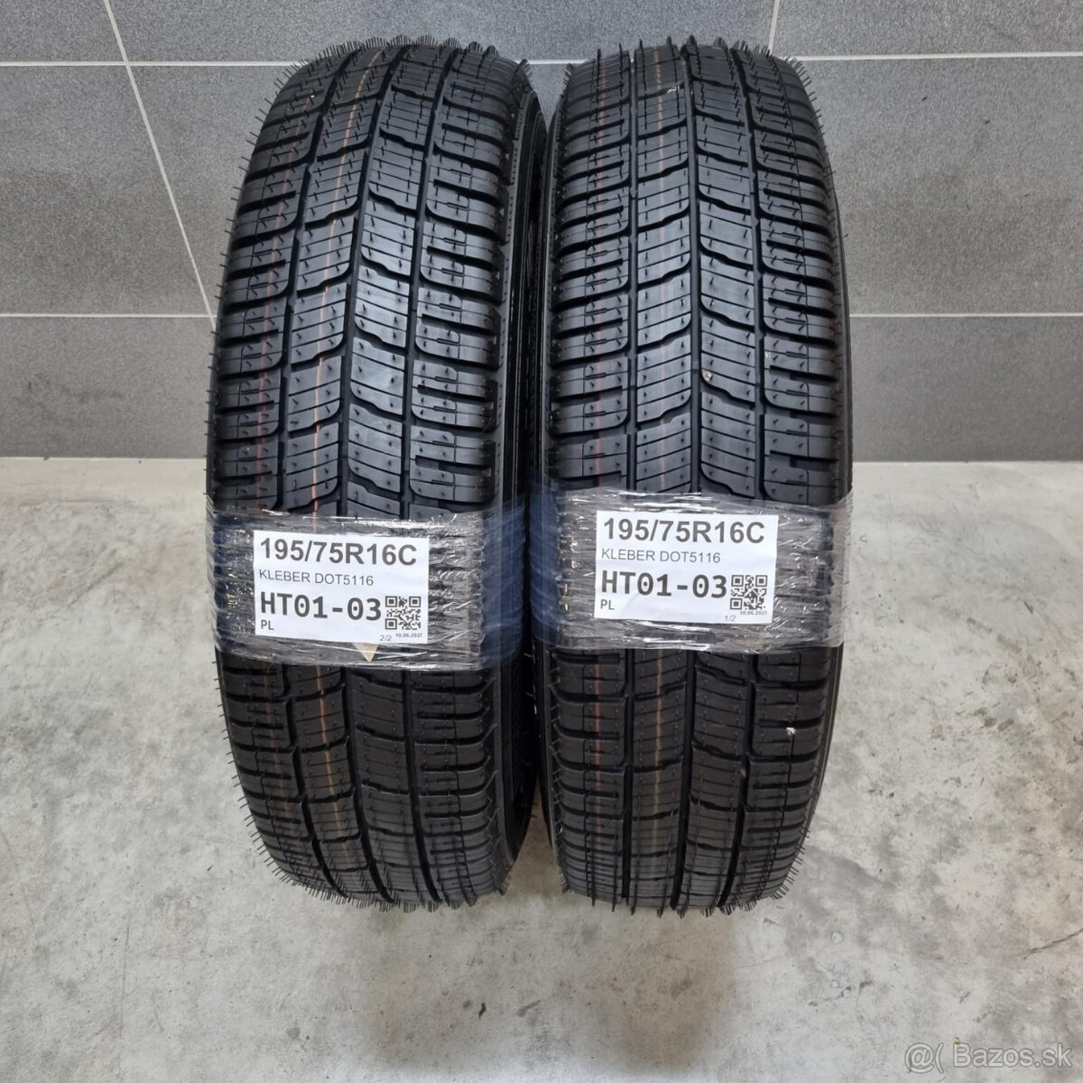 Dodávkové celoročné 195/75 R16C KLEBER DOT5116