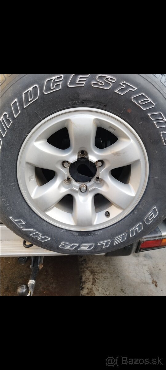Predám kolesá na Nissan Patrol