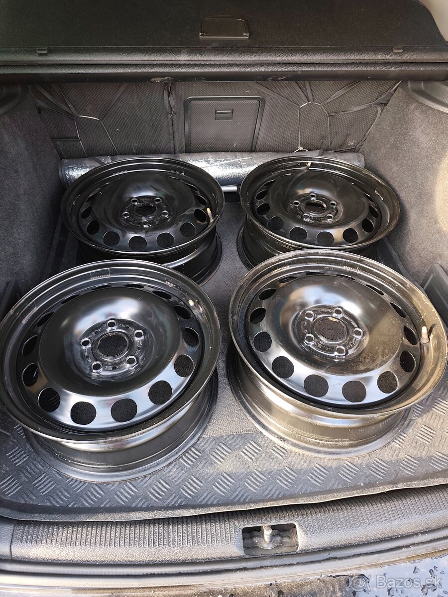 Plechové disky Škoda 5x112--16"