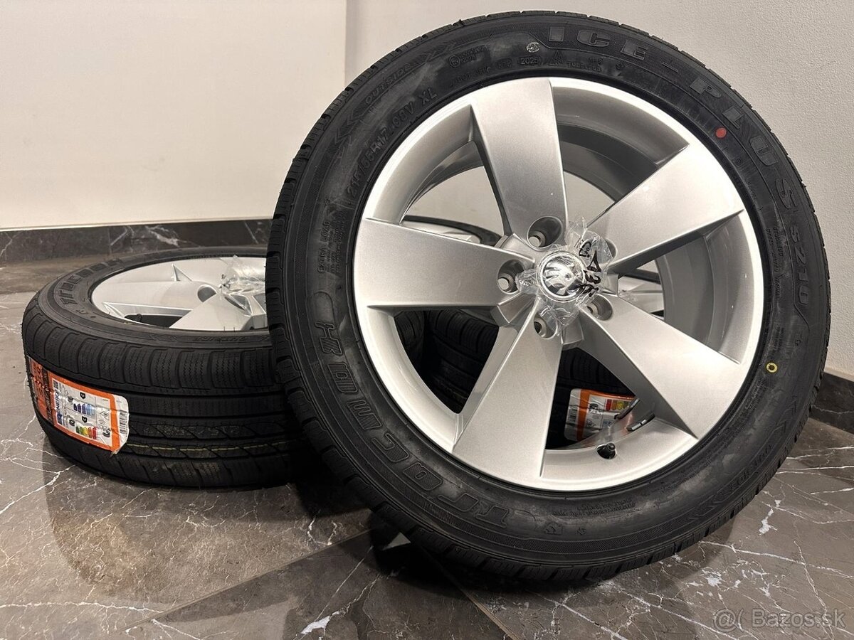 original alu kola škoda superb III IV R17 ratikon