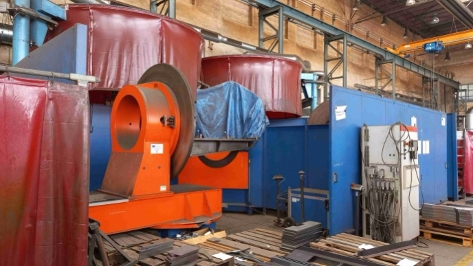 Použitý svařovací robot Cloos QRC 410 E, r. v. 2012