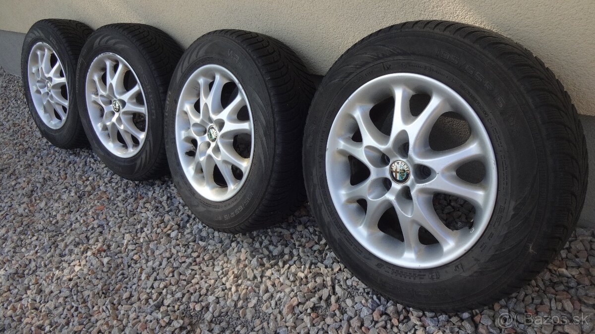 Disky Kolesá 5x98 Alfa Fiat Opel Peugeot Citroen 195/65 R15