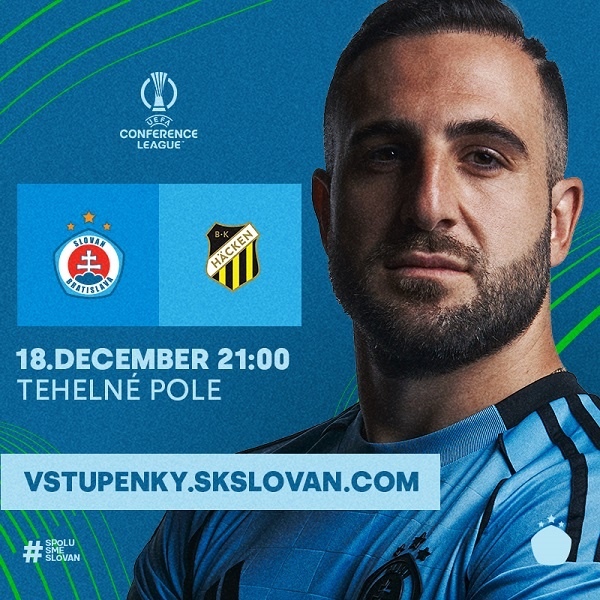ŠK SLOVAN BRATISLAVA vs BK HÄCKEN