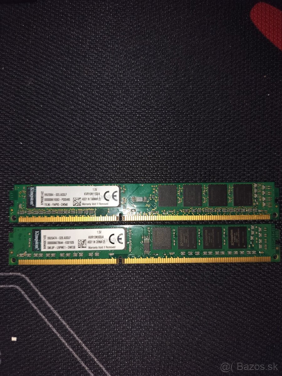 (4) 8GB DDR3 RAM Kit (2x4GB) Kingston – Low Profile