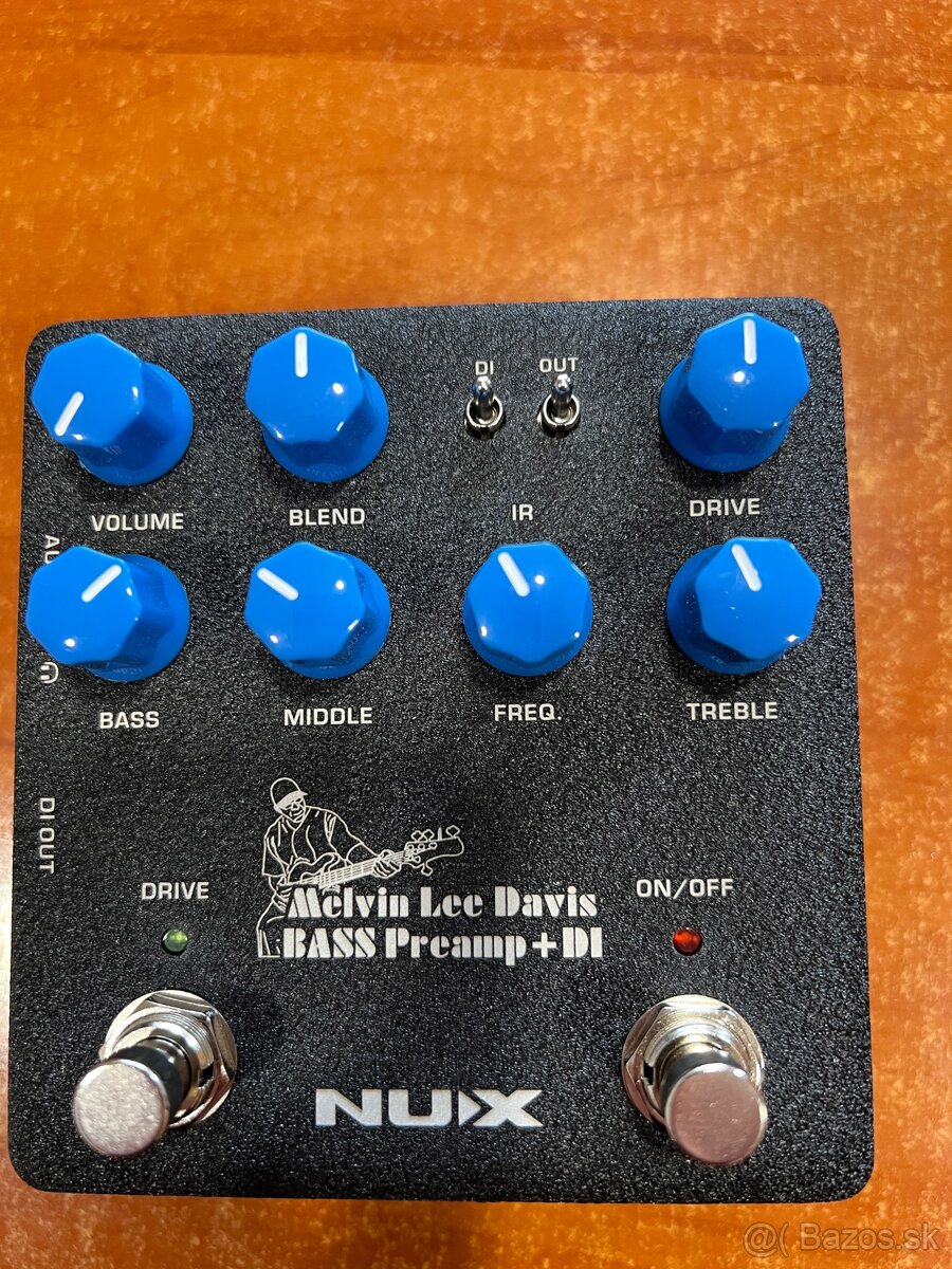 Predam bass preamp Melvin Lee Davis
