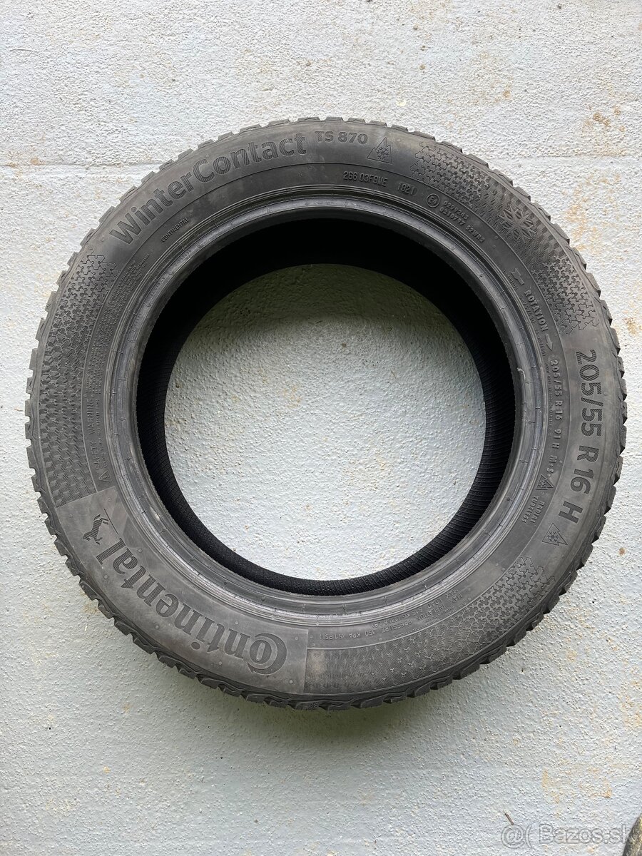 Zimne pneumatiky 205/55 R16