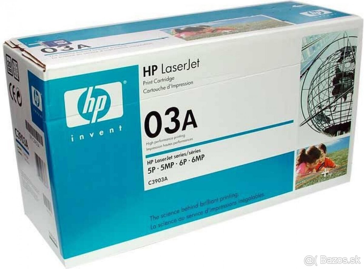 HP LaserJet 03A toner pre tlačiarne 5P-5MP-6P-6MP-nový