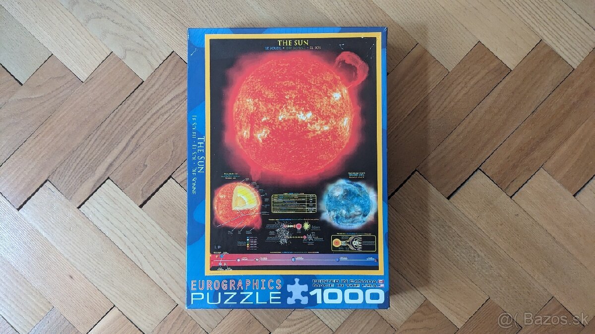 Puzzle Slnko - Eurographics 1000 dielikov