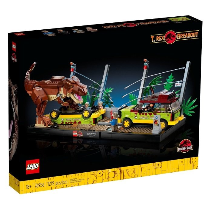 Lego Jurský Svet 76956 ÚTEK T-REXA