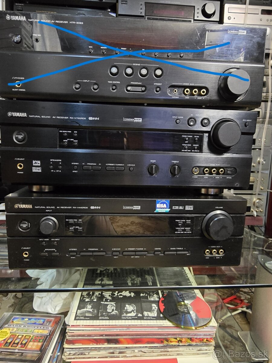 Yamaha RX-V440RDS  av receiver nefunkčný