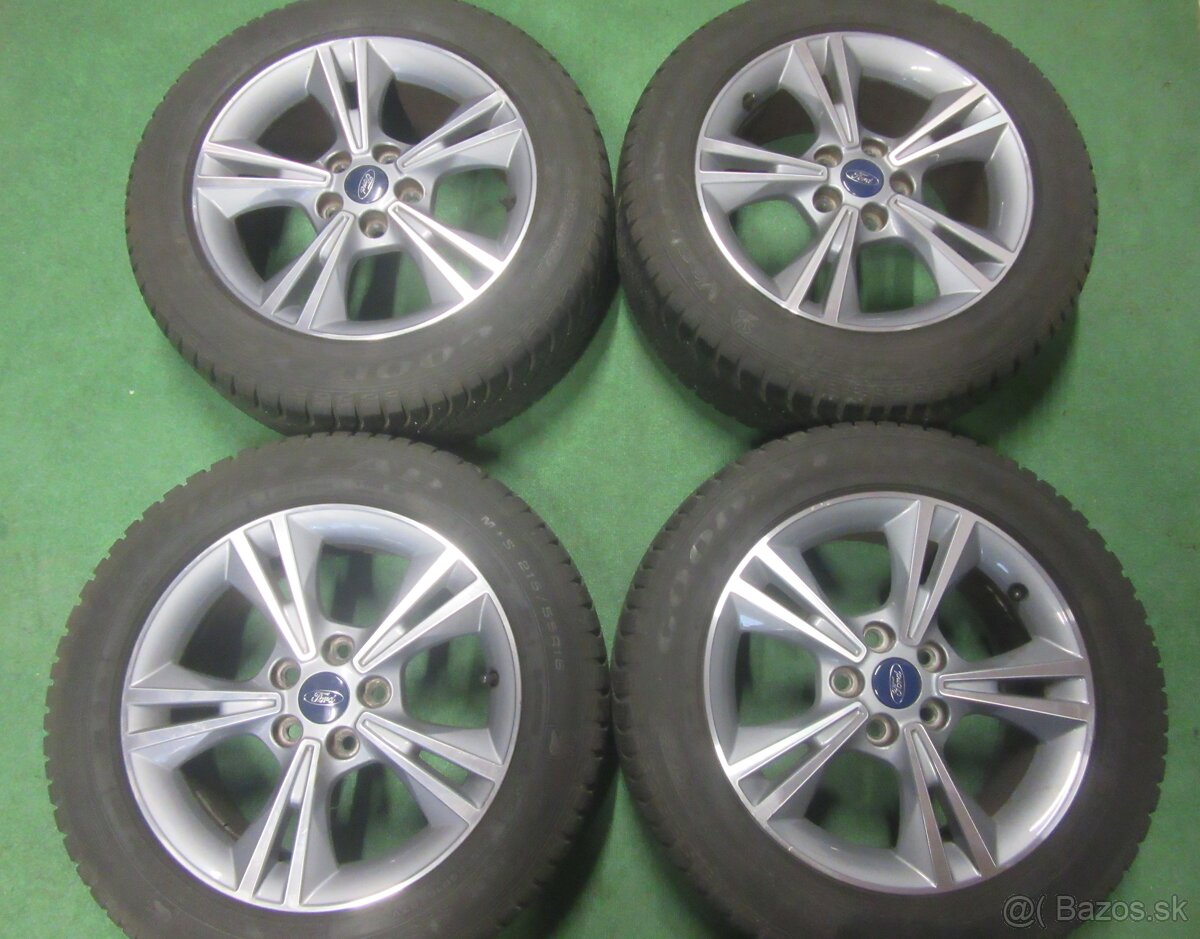 R16 Celoročná sada FORD rozteč 5x108 215/55R16 GOODYEAR