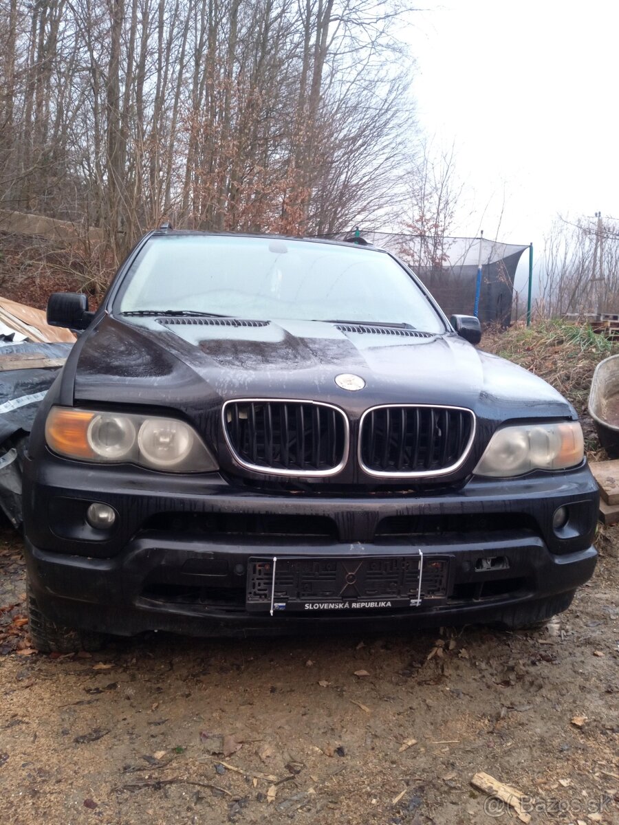 Rozpredám BMW X5 E53 160 KW