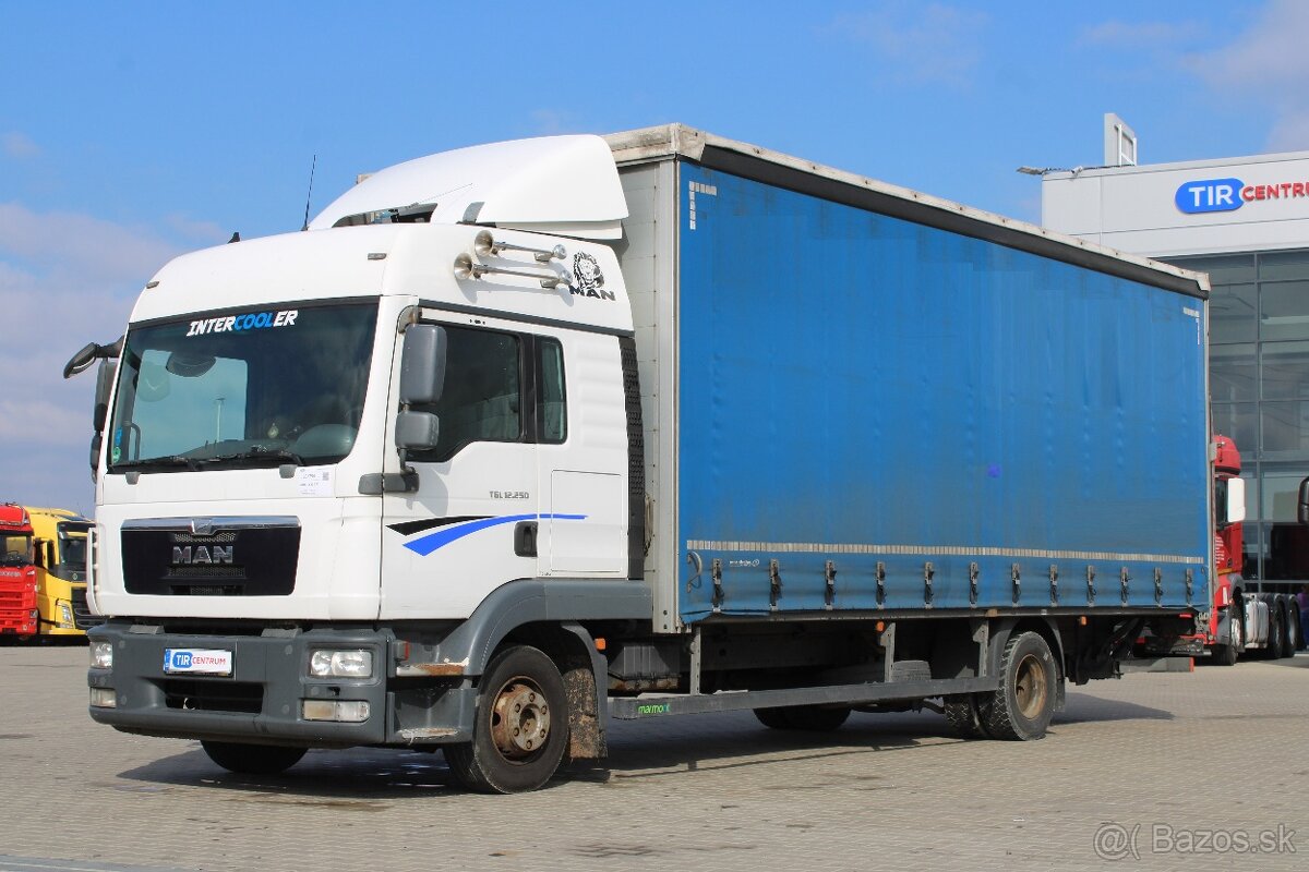 MAN TGL 12.250, EURO 5, HYDRAULICKÉ ČELO