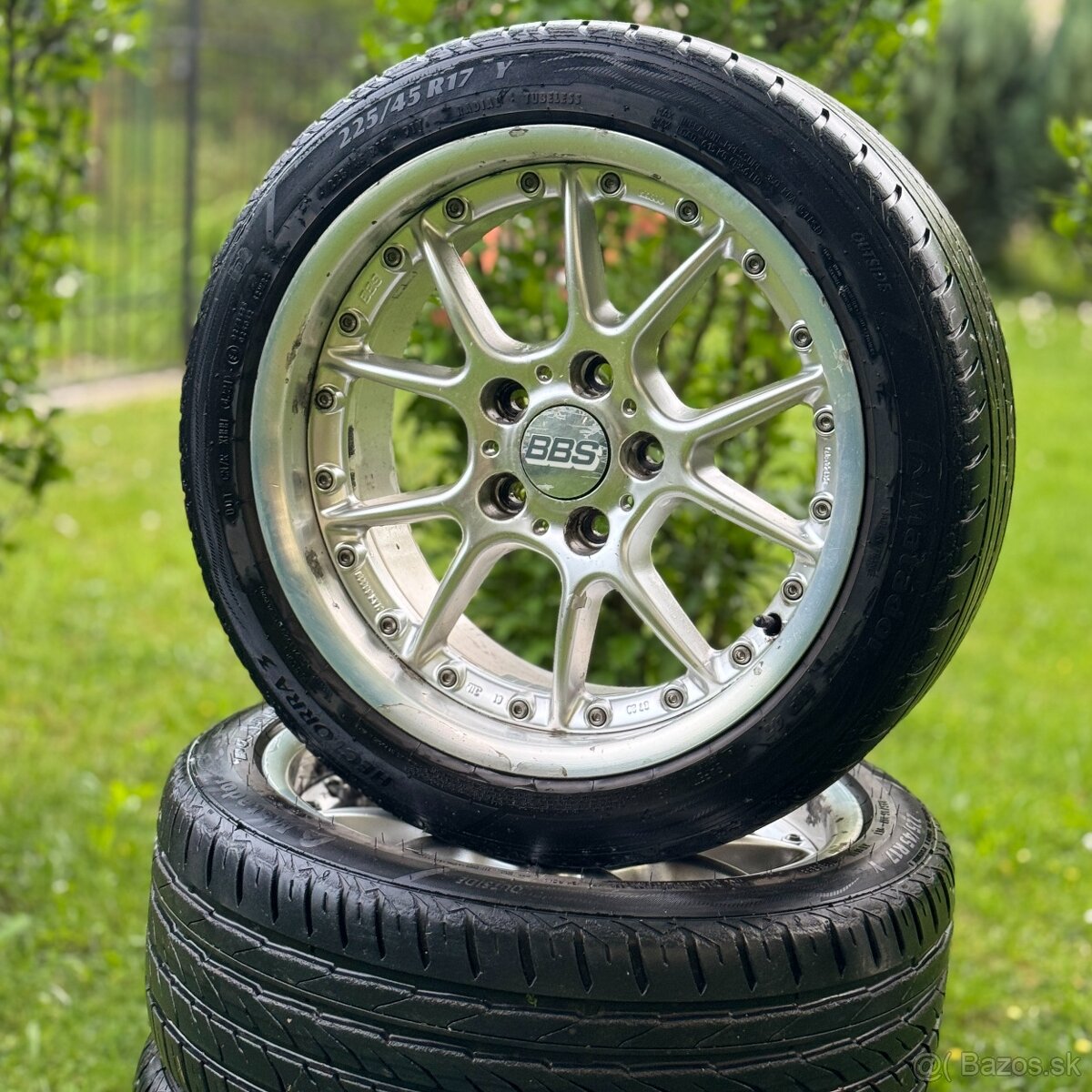 Predám dvojdielne BBS RK 505 R17 5x120