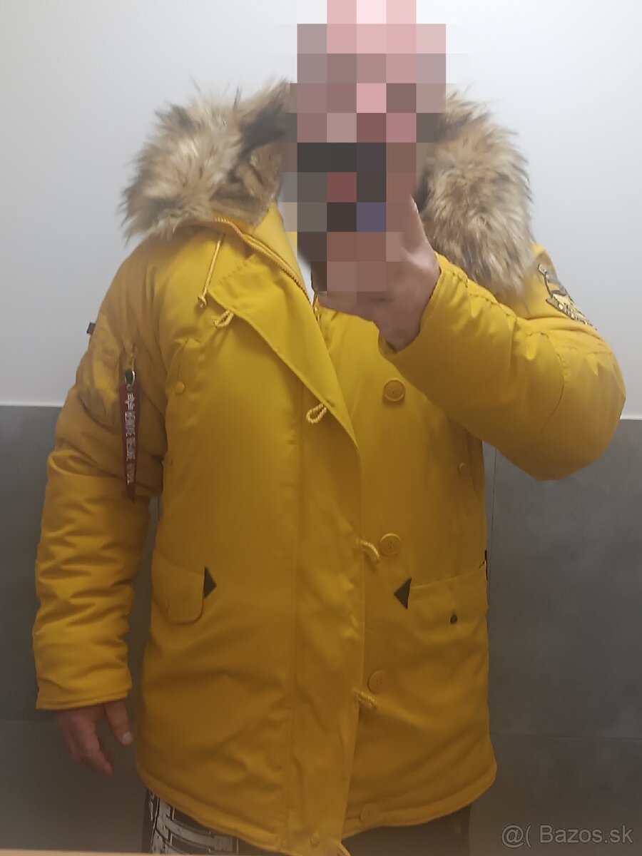 Predám zimnú bundu Alpha Industries