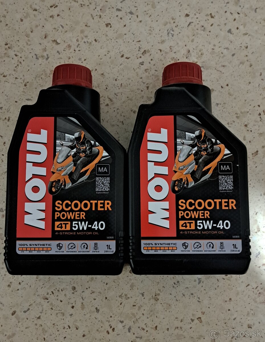 Predám Motul Scooter power 5w40