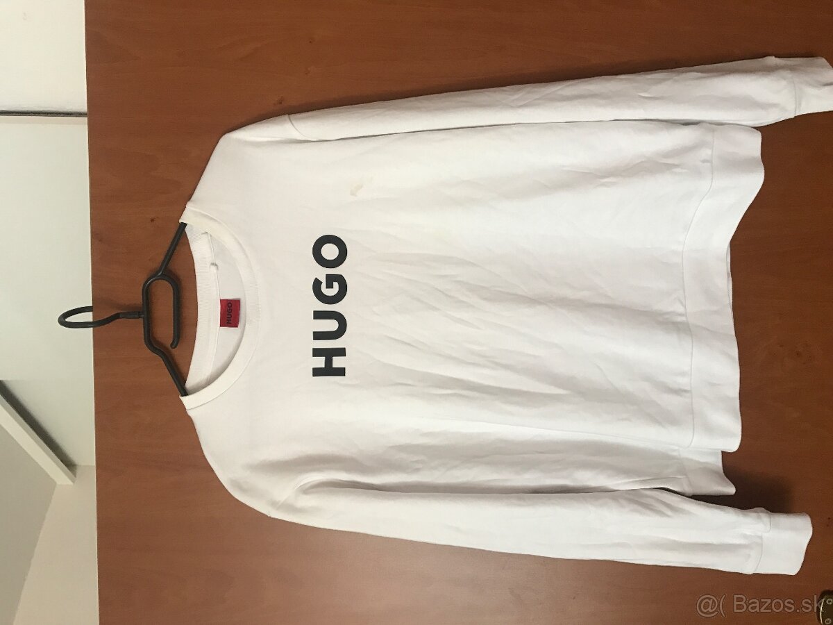 HUGO BOSS originál white damska mikinka S/M