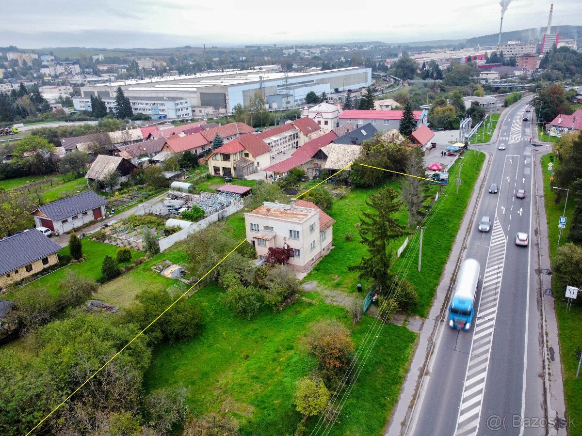 Investičná príležitosť - RD + pozemok 1230m2 LUČENECKÁ CESTA
